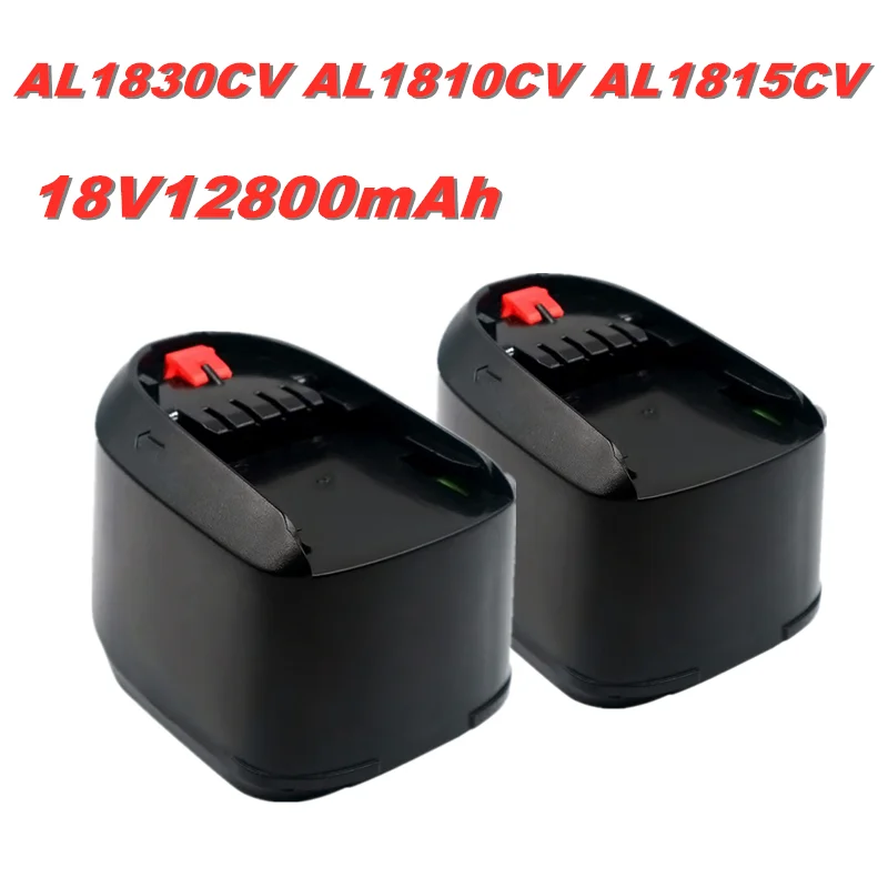 

18V 12800mAh Li-Ion Battery for Bosch 18V PBA PSB PSR PST Bosch Home, Garden Tools (only for Type C) AL1830CV AL1810CV AL1815CV