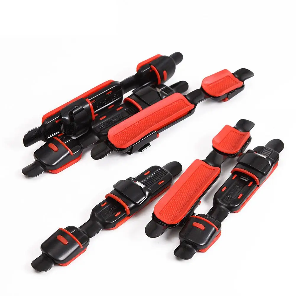 

10Pcs Telescopic Fishing Reel Seat Fishing Rod Clip Rubber Cushion Tools Accessory Holder Fishing Tackle