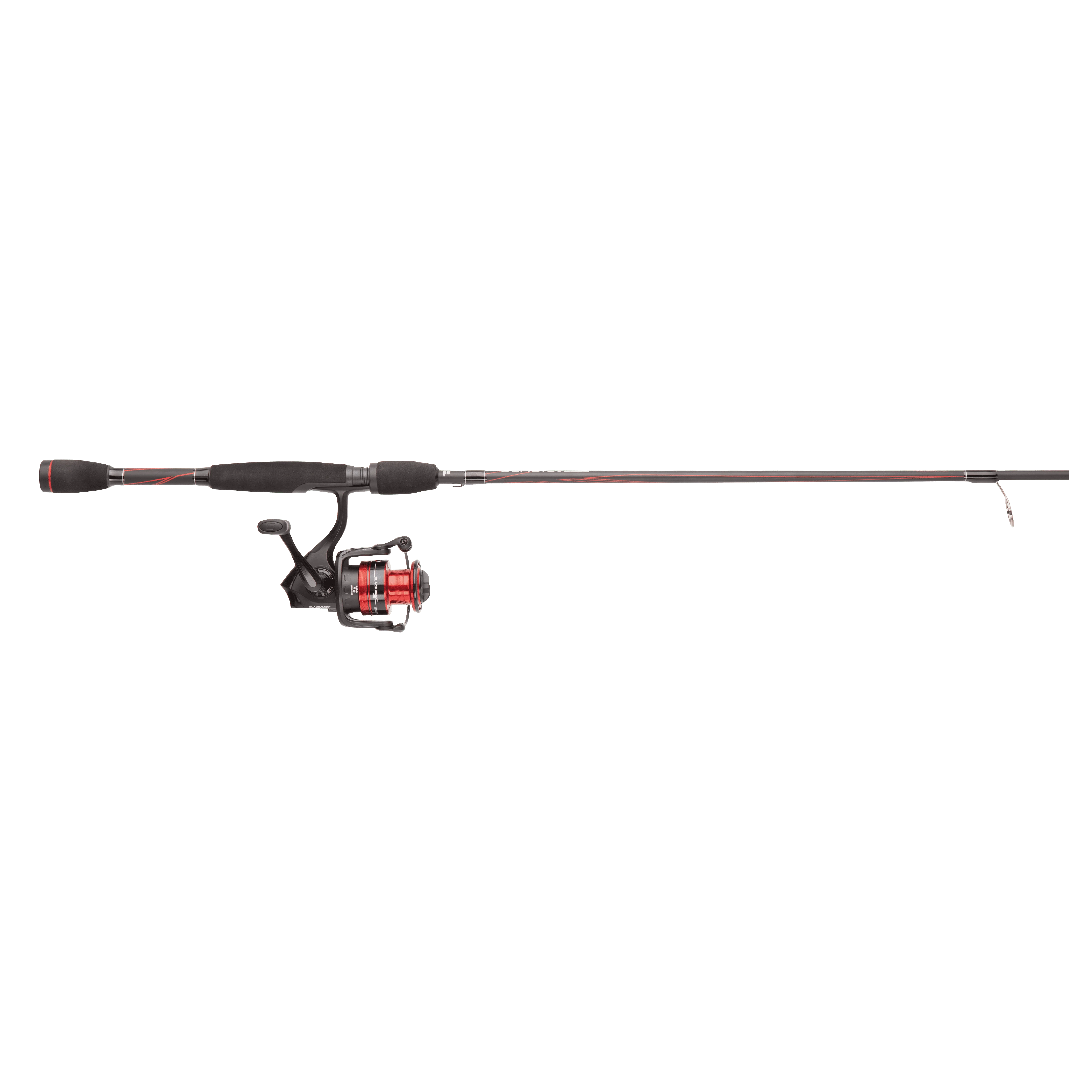 

6’6” Black Max Fishing Rod and Reel Spinning Combo