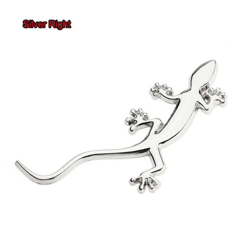 3D металлические наклейки с логотипом Gecko для Audi A1 A3 S3 8P 8V A4 B7 B8 A5 A6 C6 C7 Q2 Q3 Q5 RS Sline Quattro Sportback Стайлинг автомобиля