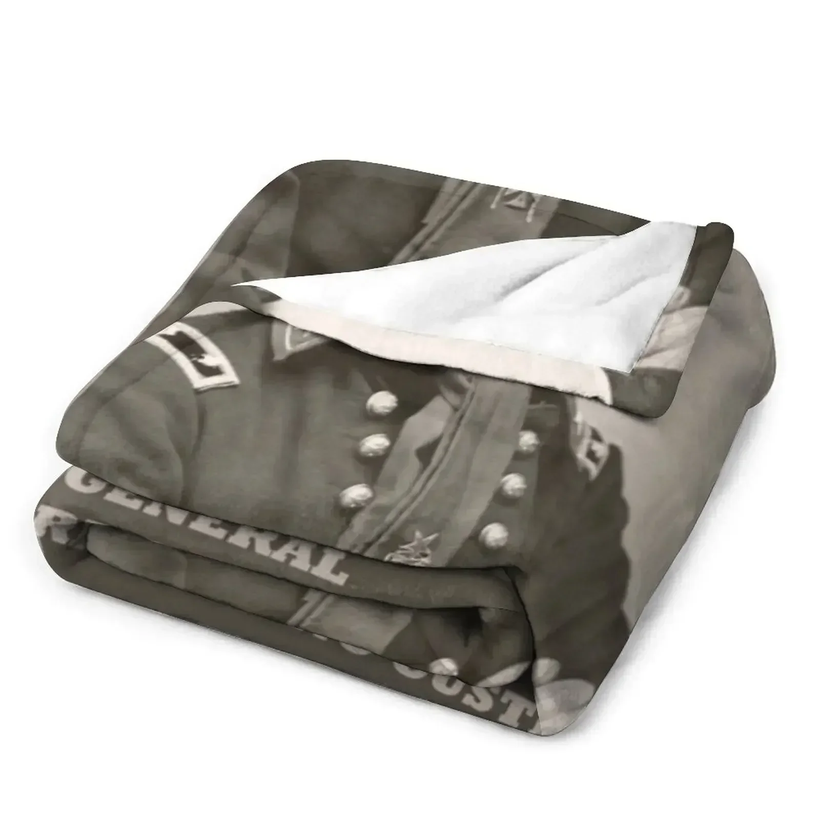 Новое одеяло General George Armstrong Custer пушистое термобелье для путешествий зимние