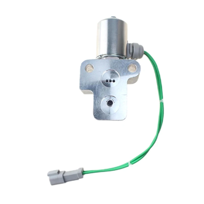 1 шт. 24 В 174-3705 1743705 Электромагнитный клапан в сборе серебристый металл для Caterpillar CAT