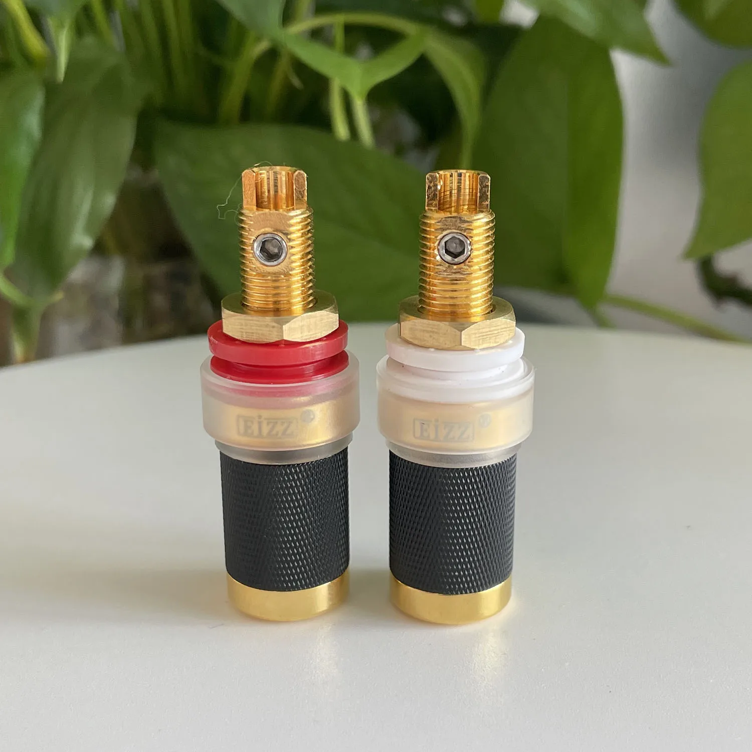 

EIZZZ разъем для динамика EZ-302 EZ-303A 24-каратный позолоченный разъем типа «банан»