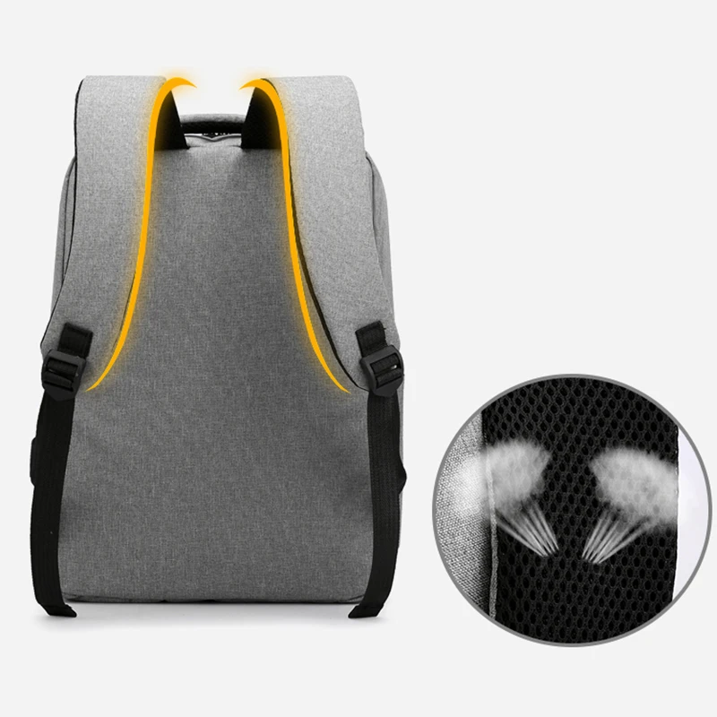 Xiaomi Men's Backpack Multifunctional Waterproof Bags For Male Business Laptop Backpack USB Charging Bagpack Casual Rucksack