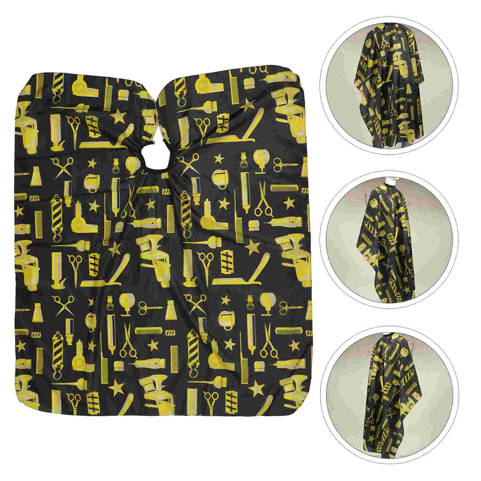 

Hair Neck Cutting Duster Barber Cape Face Guard Shawl Hairdressing Salon Brush Haircut Stylist Dye Pad Shield Wrap Coloring