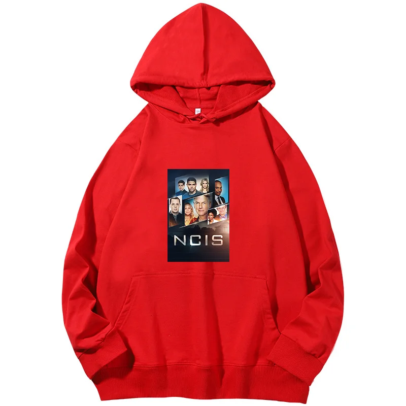 NCIS Vintage Unisex graphic Hooded sweatshirts cotton Hooded Shirt fashion Spring Autumn essentials hoodie Men's sportswear