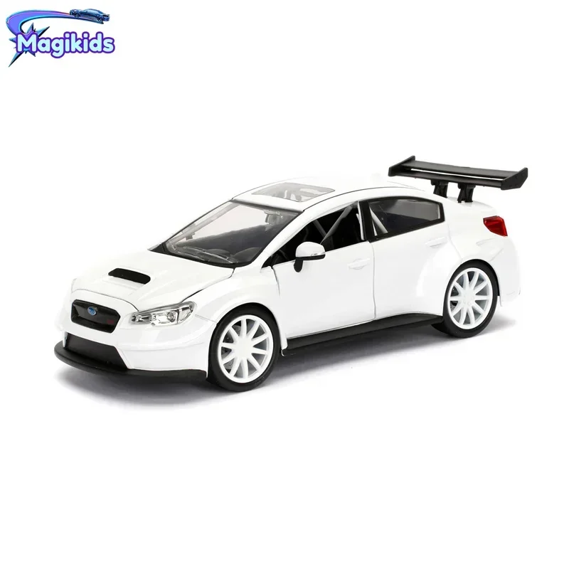 1:24 Литая игрушечная машинка Subaru WRX STI Mr. Little Nobody's 2015 металлические горячие