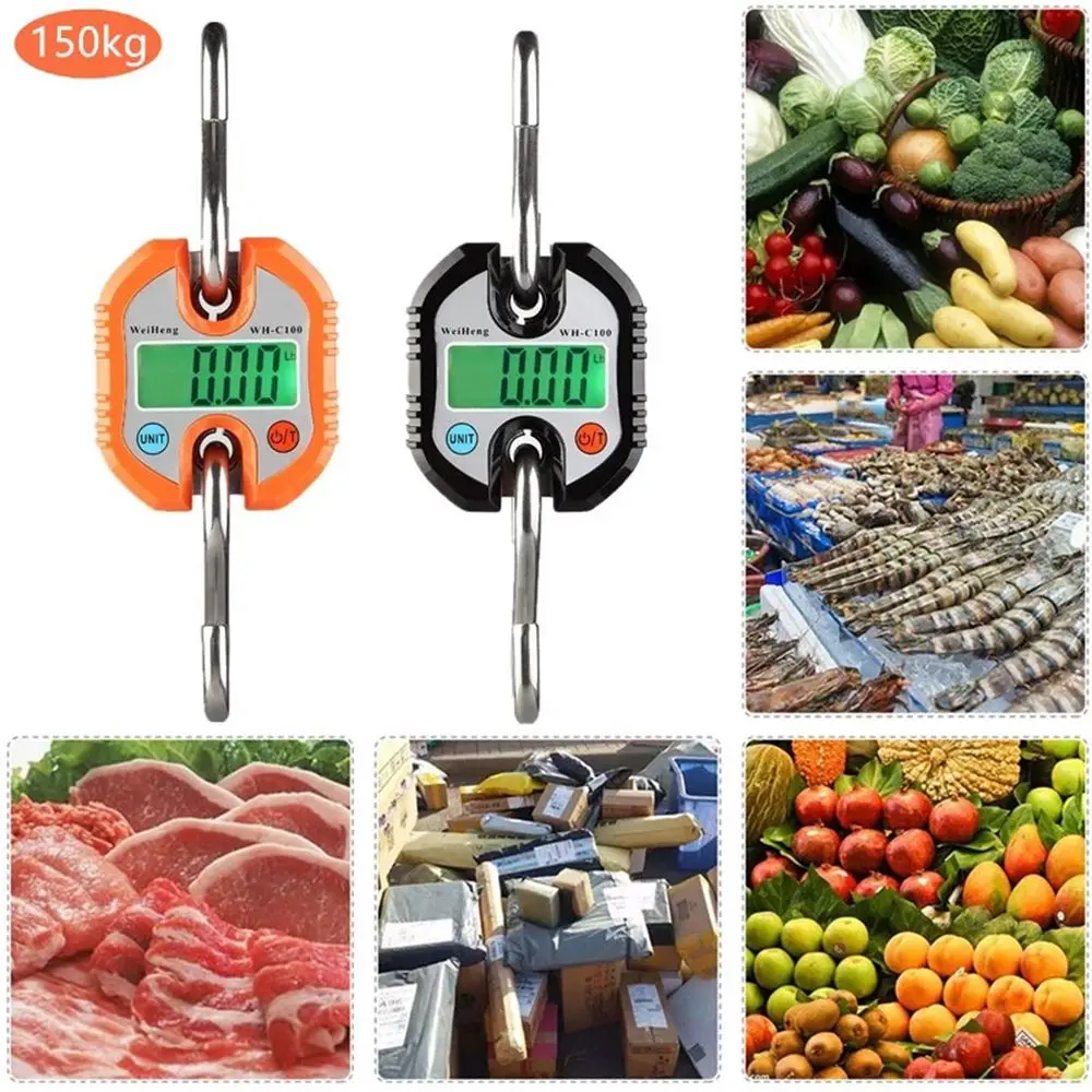 

Professional Detachable Heavy Duty Stainless Steel Hook Scale Crane Scale Hanging Digital Scale Electronic Scale