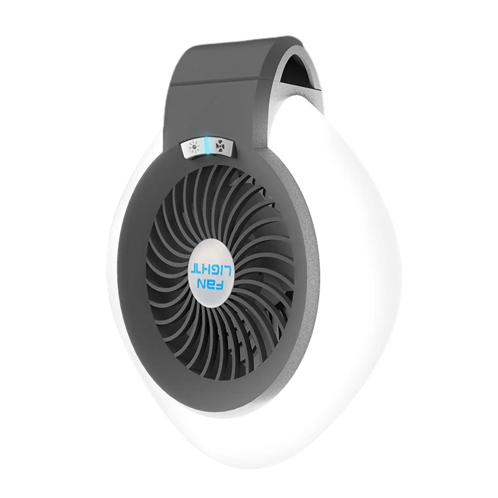 

Миниатюрный светильник с вентилятором для кемпинга и палатки, 2 в 1, питание от USB, 2-уровневый ветровой светильник с потолочным вентилятором, ...