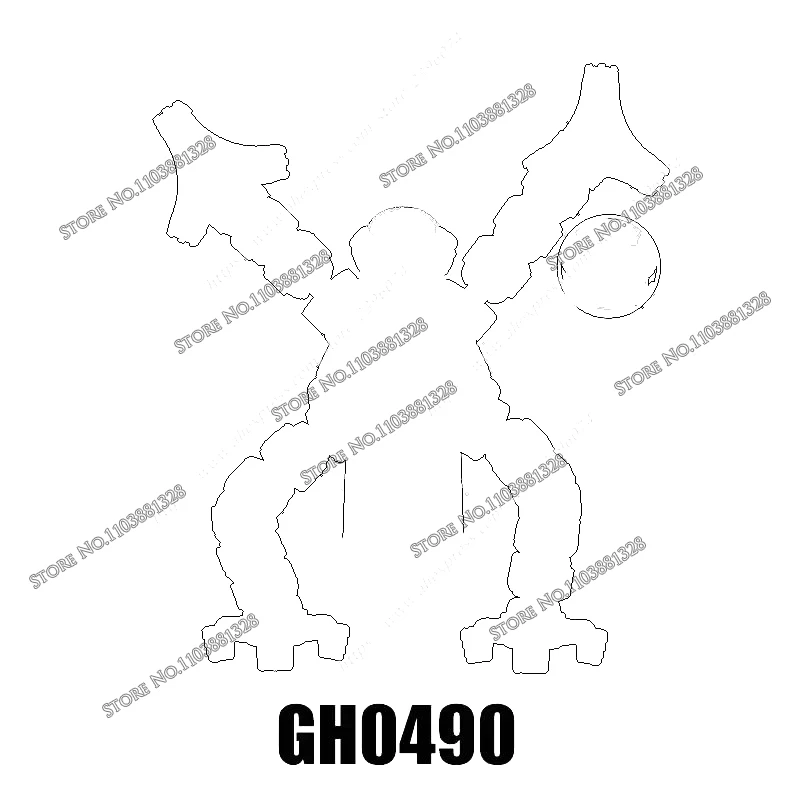 Фото G0162 Мини-фигурки из фильмов, строительные блоки, кирпичи, игрушки GH0487 GH0488 GH0489 GH0490 GH0491 GH0492 GH0493 GH0494 DIY Toys №5