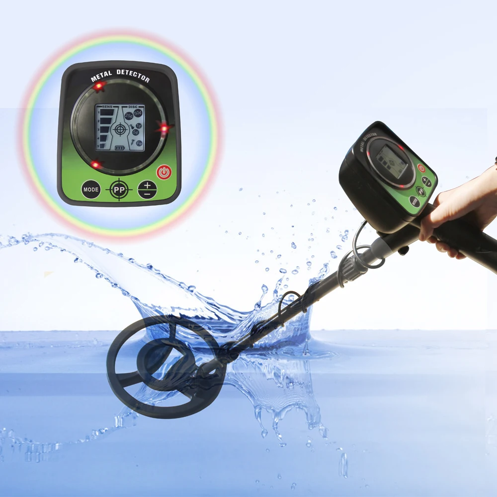 

MD-5031 Underground Metal Detector High Sensitivity Portable Gold Finder Treasure Hunter 8.5" Waterproof Search Coil LCD Display