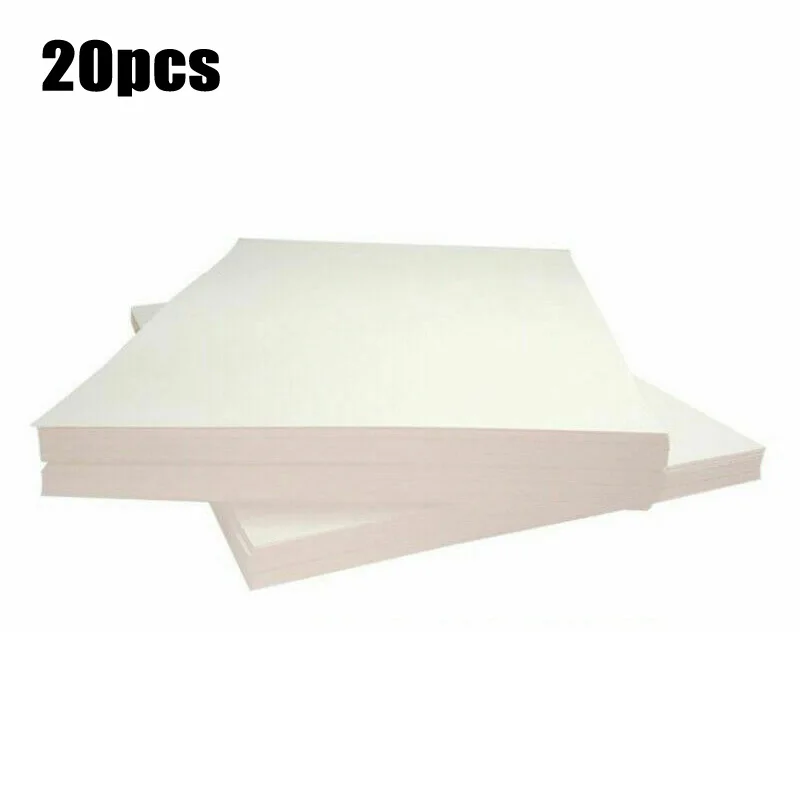

20pcs T-Shirt Fabric Cloth Craft Heat Thermal Transfer Inkjet Papers Set Parts