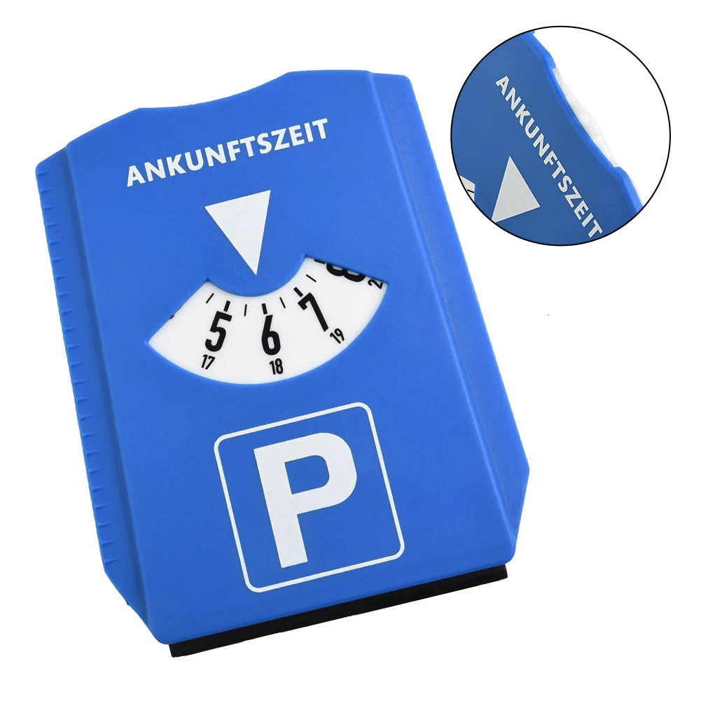 

1*Parking Timer Car Parking Disc Timer Clock Arrival Time Display Time Tools 24 Parking Disc Parking Meters