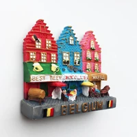 belgium travelling souvenirs fridge magnets creative magnetic stickers for fridge brussels tourist souvenirs fridge stickers