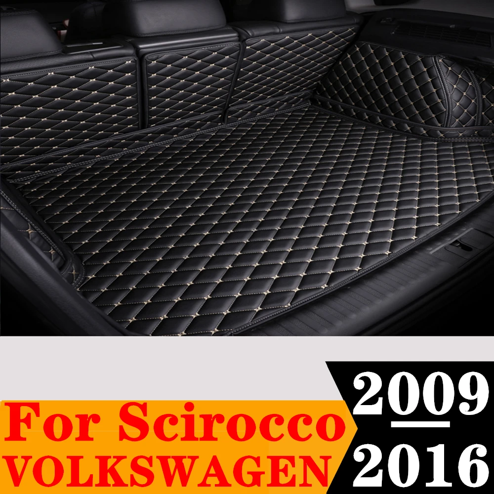 Полный Комплект ковриков для багажника автомобиля на заказ Volkswagen VW Scirocco 2016 2015 2014