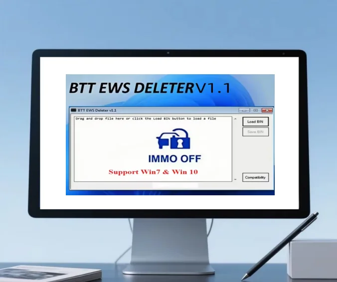 

BTT EWS DELETER V1.1 для BMW IMMO OFF Поддержка MS41 MS42 MS43 MS45 ME7.2 ME9.2 MSS54 ME17/MED17/MEV17/MEVD17/EDC17 Сброс ЭБУ