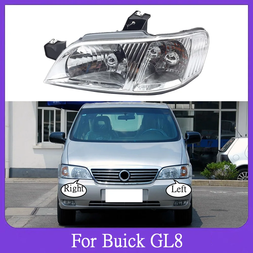 

For Buick GL8 2003-2007 Front Headlight Assembly Durable Headlamp Lens Glass Head Lamp Cover Car Light Parts Accessories
