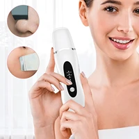 skin scrubber beauty cleaning instrument facial ultrasonic skin scrubber electric peeling shovel pore cleaner