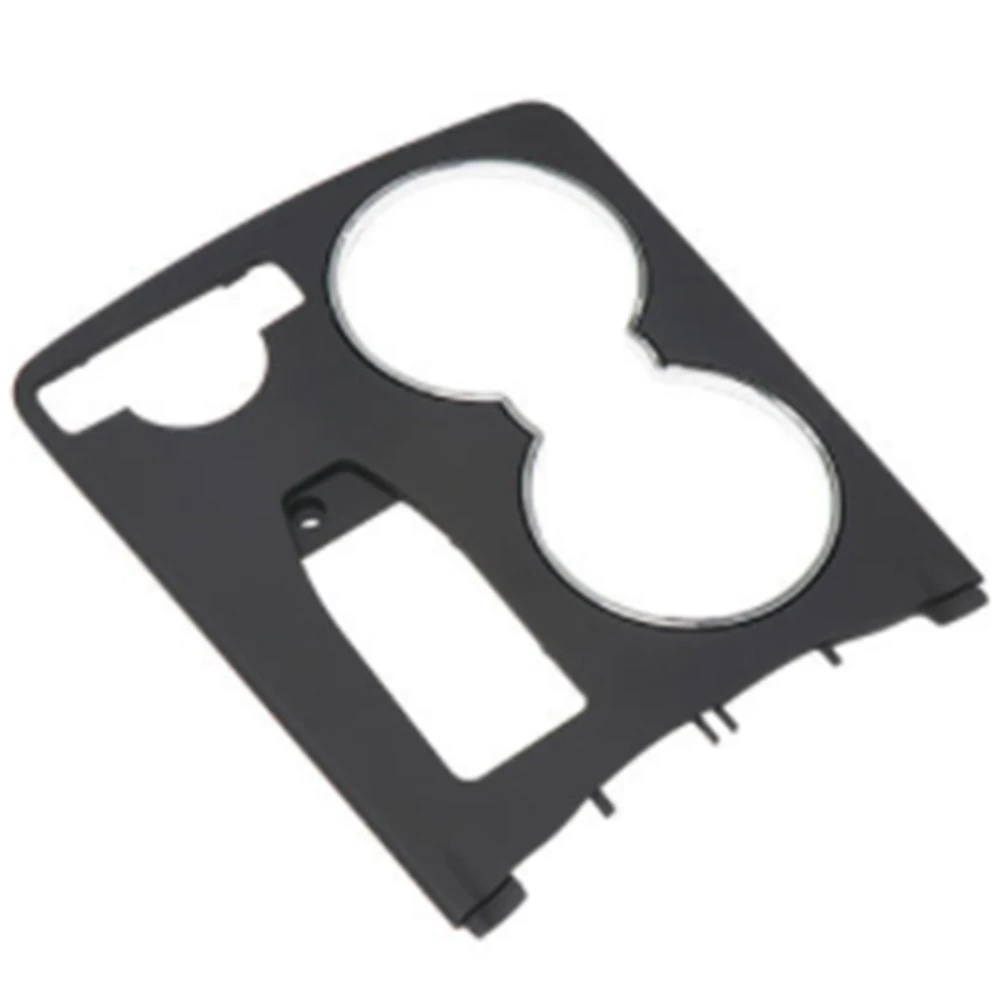 

Center Console Cup Holder Trim Cover for Mercedes-Benz W204 C-Class 2046800307 Black