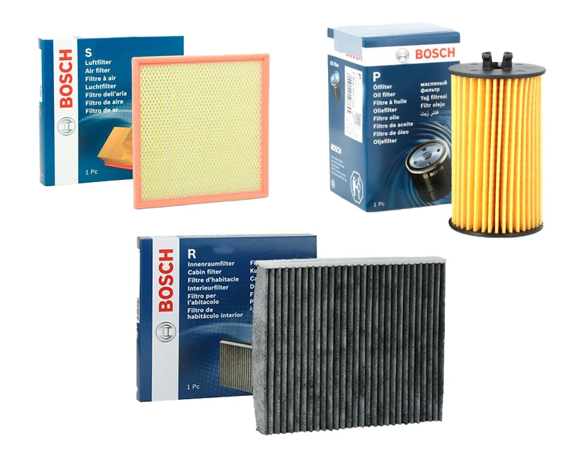 

Bosch Opel Astra J 1.4 Turbo Filter Set A14NET Carbon 2010-2015