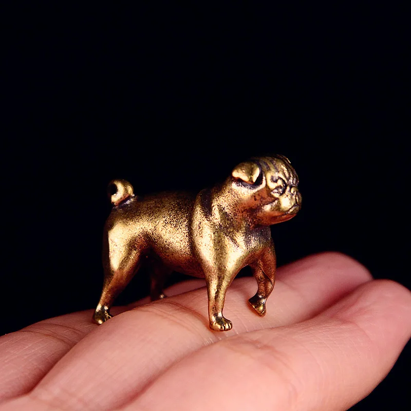 

Латунная статуэтка французского бульдога