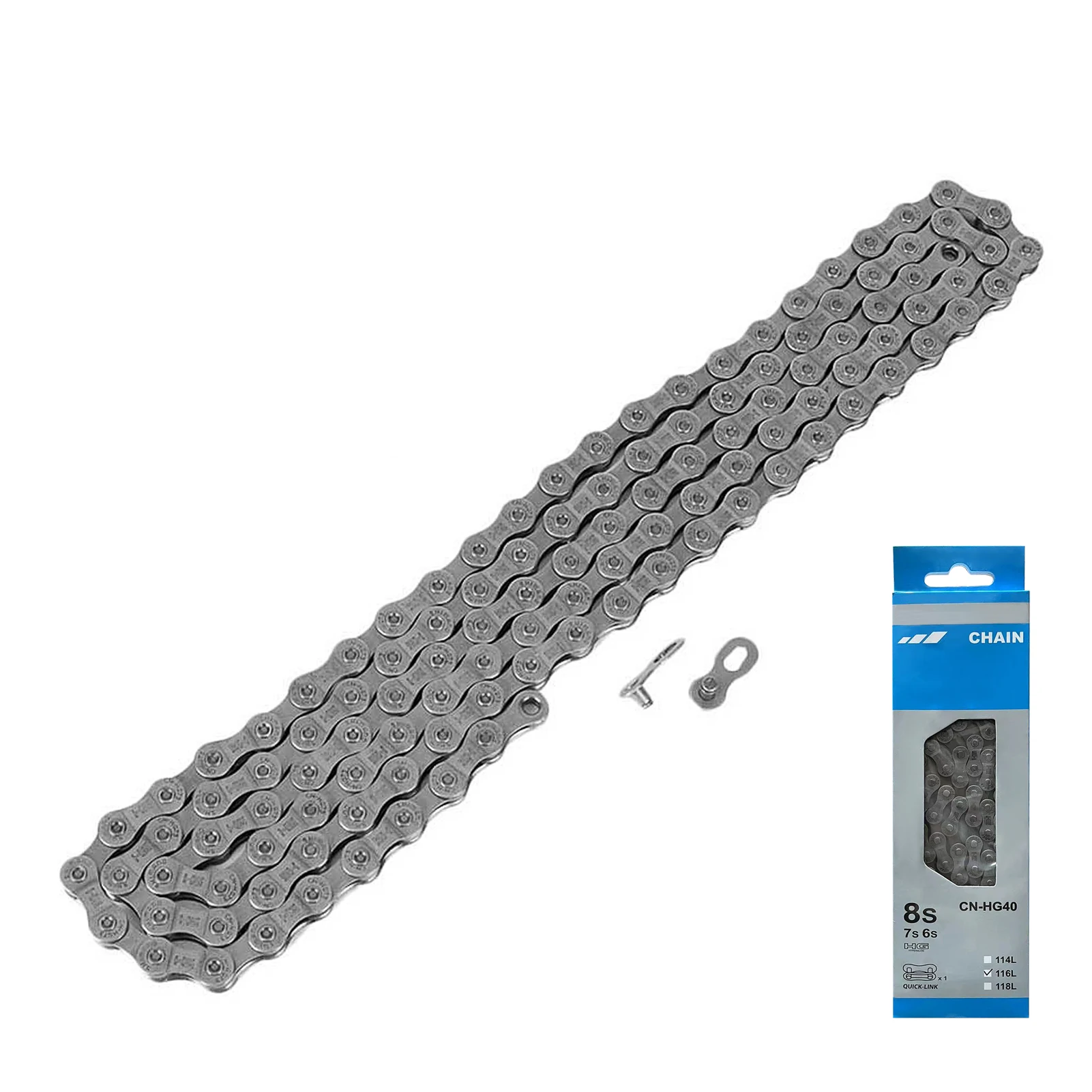 

Цепь с волшебной пряжкой аксессуары для горных велосипедов/фототехники легкая в установке велосипедная цепь с волшебной пряжкой