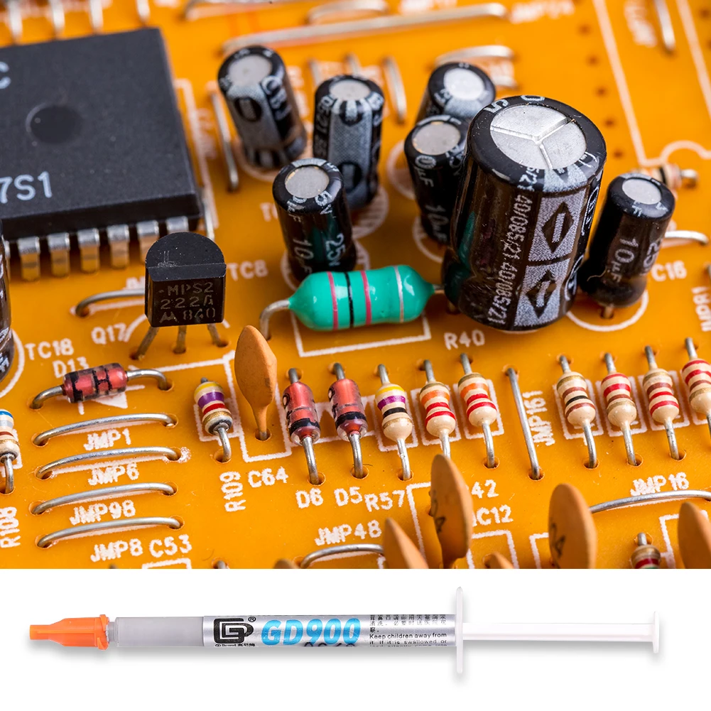 1-10 штук Термическая смазка Heatsink GD900 Паста для процессоров Cpu Plaster Водяное охлаждение охладителя.