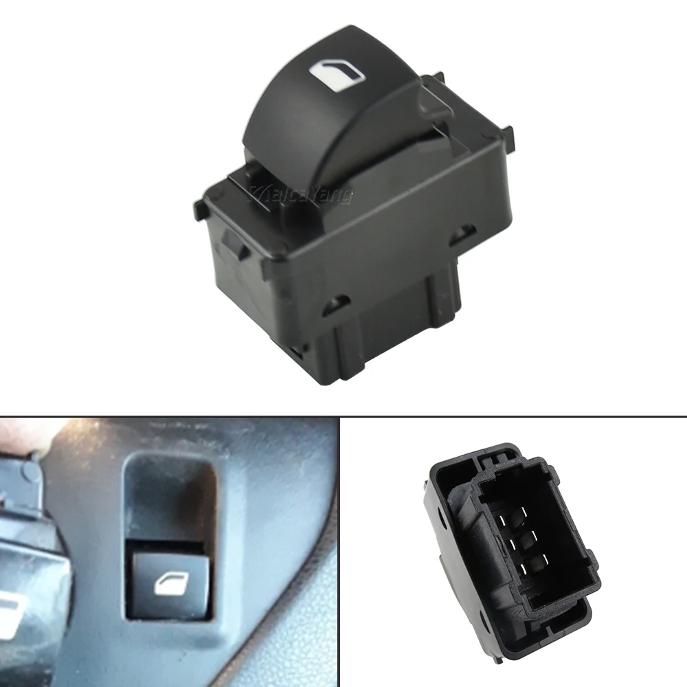 

6490.E2 6490E2 Power Window Control Lifter Switch Regulator Button For Peugeot Partner Tepee 207 Citroen Berlingo B9 2008-2018