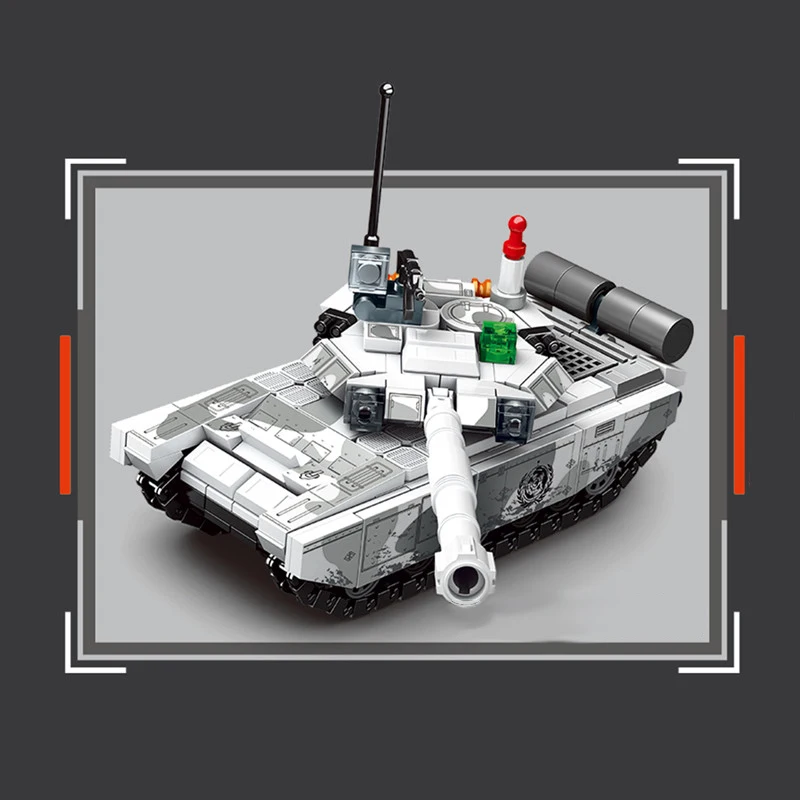 SEMBO военная серия главный боевой танк сборка строительные блоки MOC модель