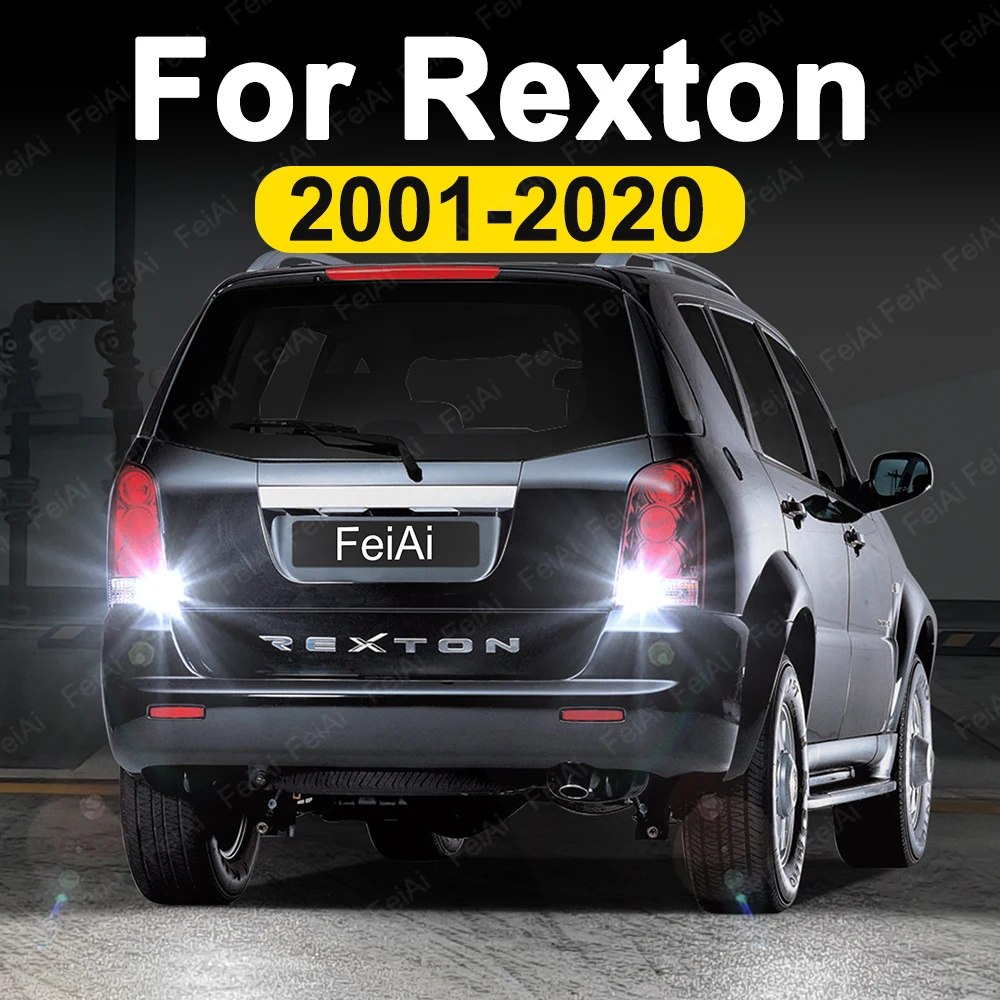 

Для SsangYong Rexton 1 2 3 4 Вт светодиодный фонарь заднего хода 2001-2020 2009 2010 2011 2012 2013 2014 2015 аксессуары Rexton фонарь заднего хода