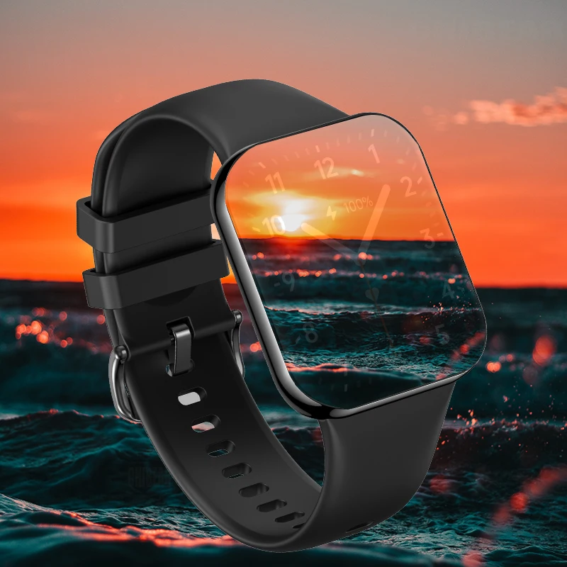 

2022 New Bluetooth Heart Rate Monitor Smart Watch Men Full Touch Dial Call Fitness Tracker IP67 Waterproof Smartwatch Men Women