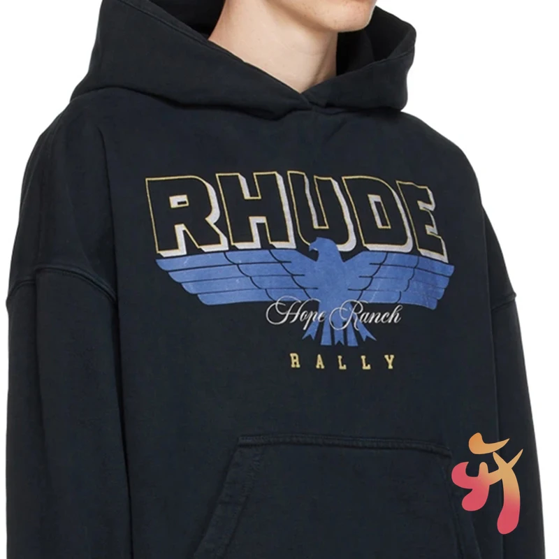 2023 американская уличная одежда с принтом голубей