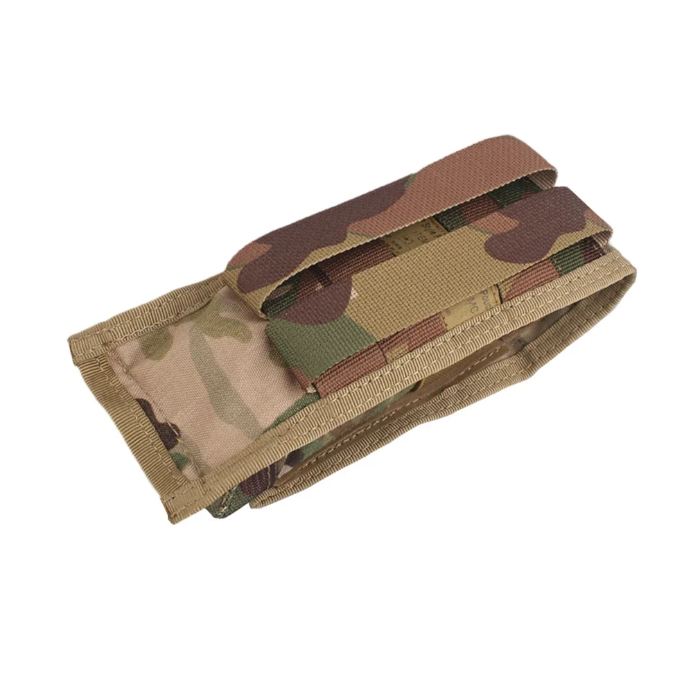 Фото Emersongear одиночная сумка для журналов с клапаном, открытая сумка для магазинов, MOLLE, охотничий карман, боевой держатель, страйкбол, открытый кемпинг №5