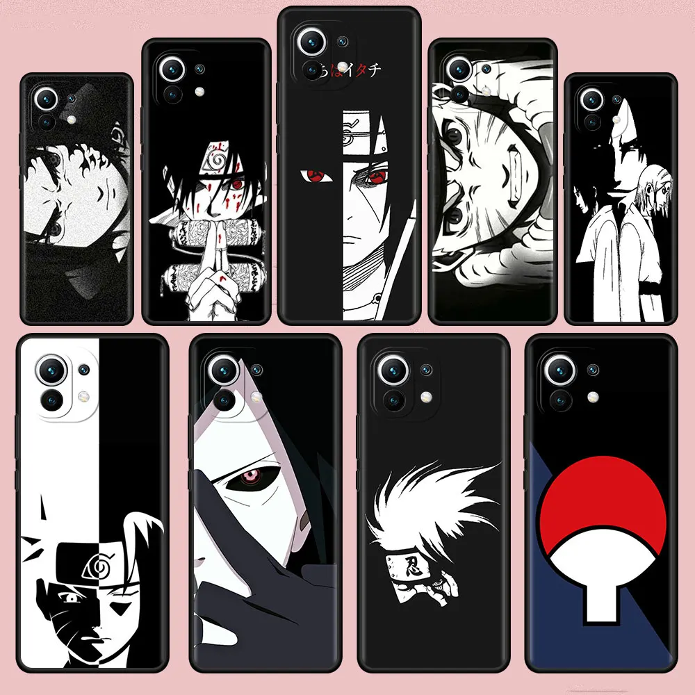 

Cartoon Naruto Funda Case For Xiaomi Mi Poco X3 NFC M3 Pro F3 GT M4 F1 X2 11T Lite Note 10 10T 9T Silicone Phone Cover