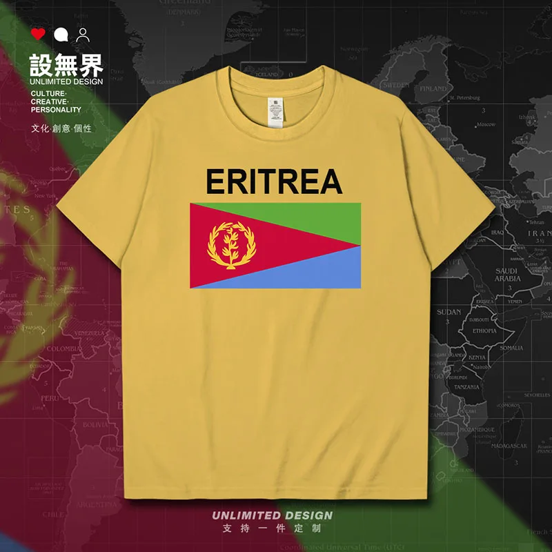Eritrea Eritrean ERI ER mens t shirt men's for men new sporting casual tracksuit clothing t-shirt white summer clothes