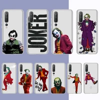 bandai cool joker phone case for samsung s20 s10 lite s21 plus for redmi note8 9pro for huawei p20 clear case