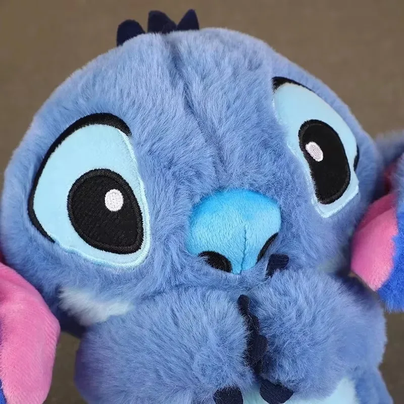 Kawaii Stitch плюшевая кукла детский спальный компаньон звук успокаивающий