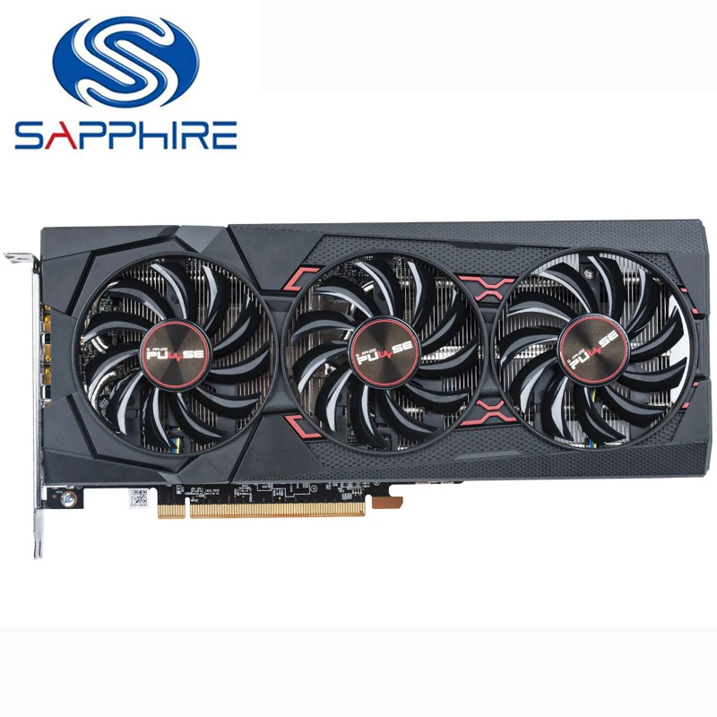 

Sapphire Radeon RX 5600 XT Pulse Pro 6G D6 Video Card For AMD RX5600XT 6GB RX5600 Pro Graphics Cards GDDR6 2304SP PC GPU Used