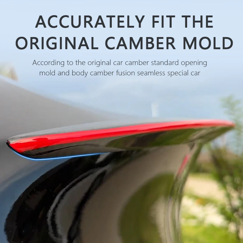 Спойлер из настоящего углеродного волокна для Tesla Model Y 2024 высокопроизводительный