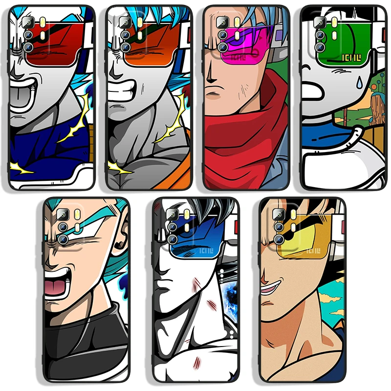 

Personality Dragon Ball Phone Case For Xiaomi Redmi Note 4X 5 5A(32GB) 6 7 8T 8 9 9T 9Pro Max 9S Pro Black luxury Silicone Back