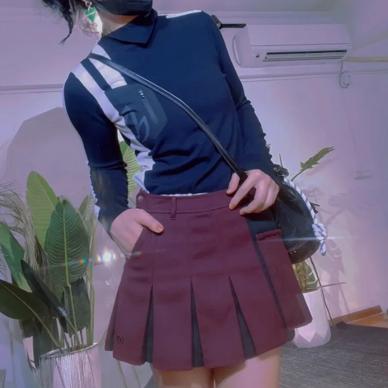 MASTER BUNNY new autumn and winter half high neck thick warm base sweater oblique lapel slim sports sweater