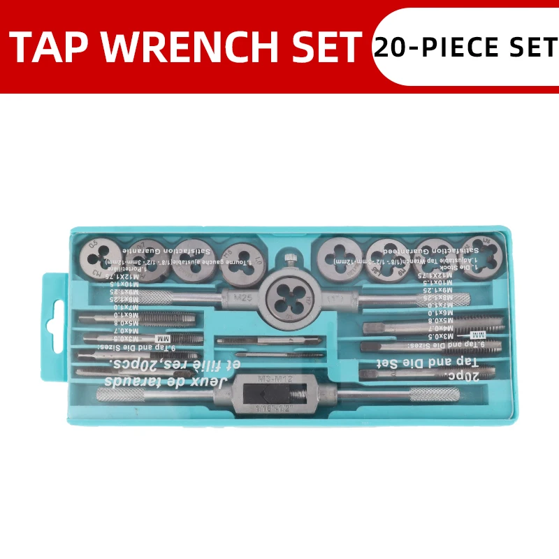 

Набор метчиков и плашек Arestun для резьбы M3-M12