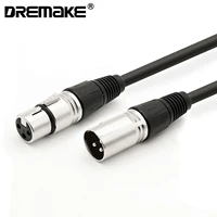 balanced xlr cable 3 pin male to female snake cord professional microphone cable for recordingmixingamplifier