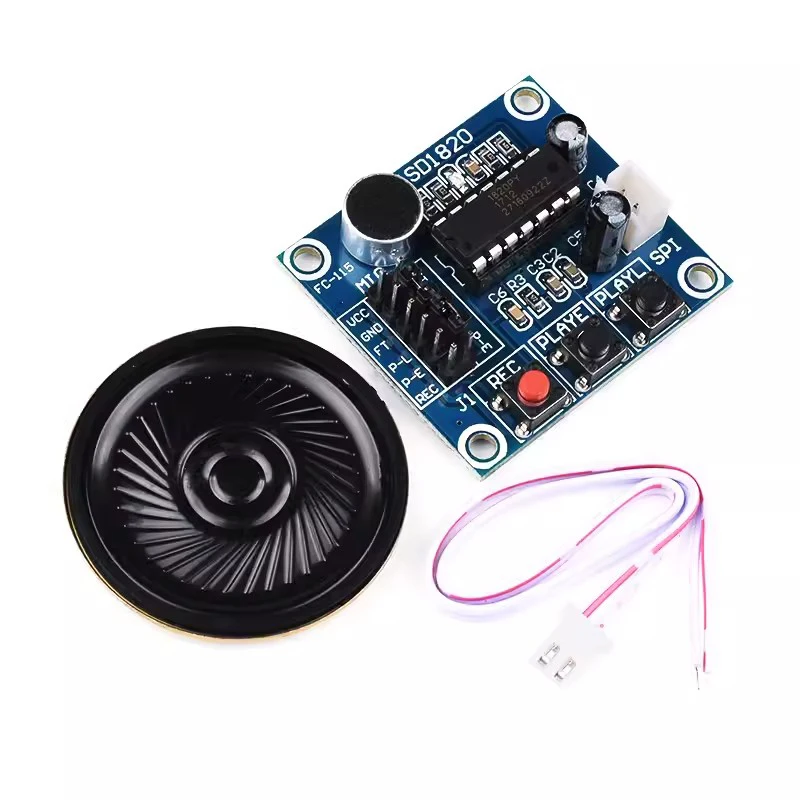 Модуль записи ISD1820 голосовой модуль плата голоса модуля телефона с микрофонами +