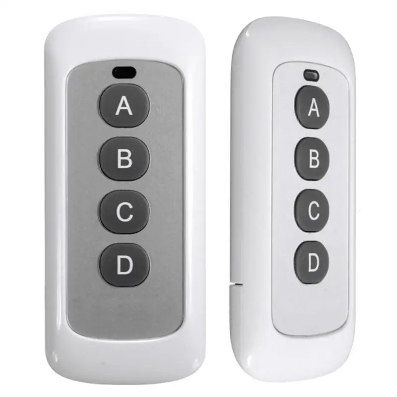 

DC 12V Wireless Intelligent Remote Controller Portable Fireproof ABS4 Key Wireless Remote Controller With LED