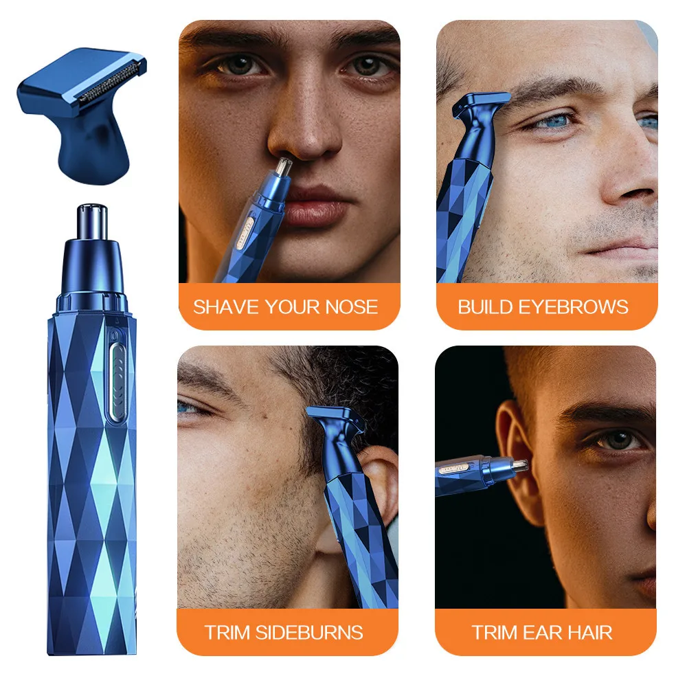 

Nose Hair Haircut Ear Clippers Beard Shaving and Care Trimmer Ears Removal Hairs Men Eyebrow Cleaning Tool Male Epilator Clipper