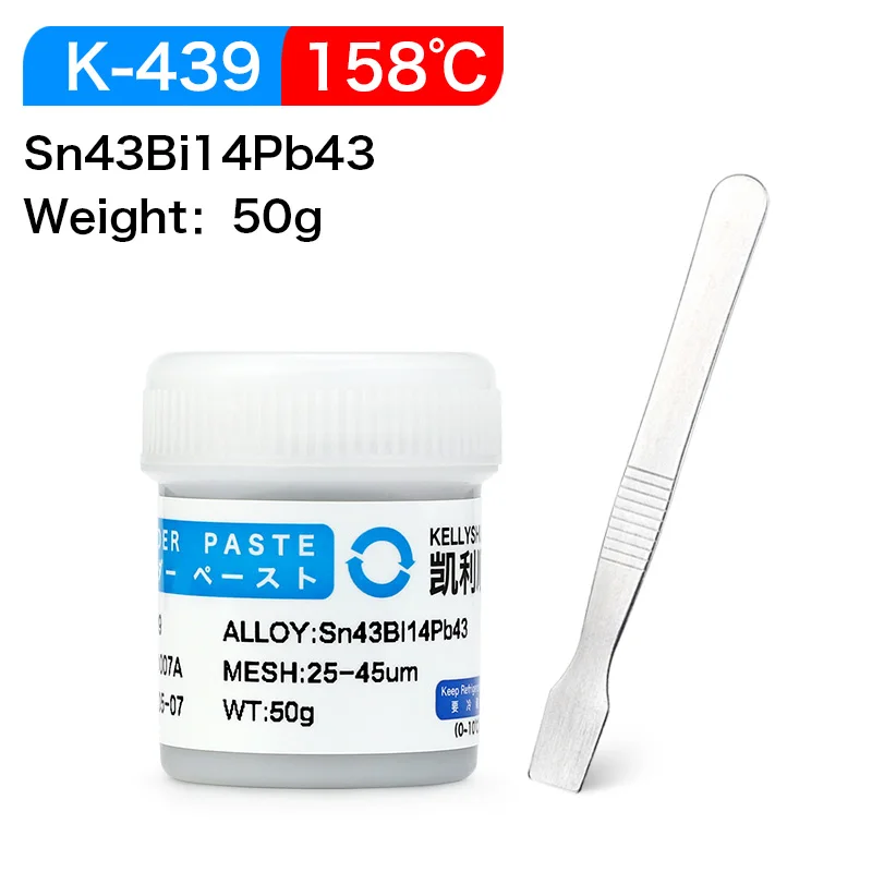 Низкотемпературная свинцовая Smd стандартная SMD паста для сварки печатных плат