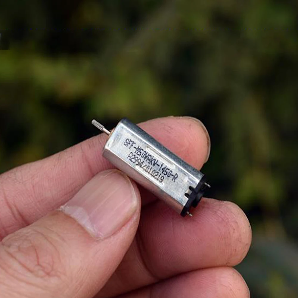 Миниатюрный двигатель M50, микро 8 мм * 10 мм, двигатель постоянного тока, 3-3,7 В постоянного тока, 25000 об/мин, высокоскоростной электродвигатель для волос в носу с щеткой из драгоценных металлов