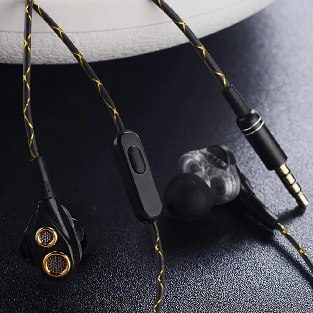 

Wired Earphone In-ear Ergonomic Portable 3.5mm High-fidelity Headphone for Mobile Phone