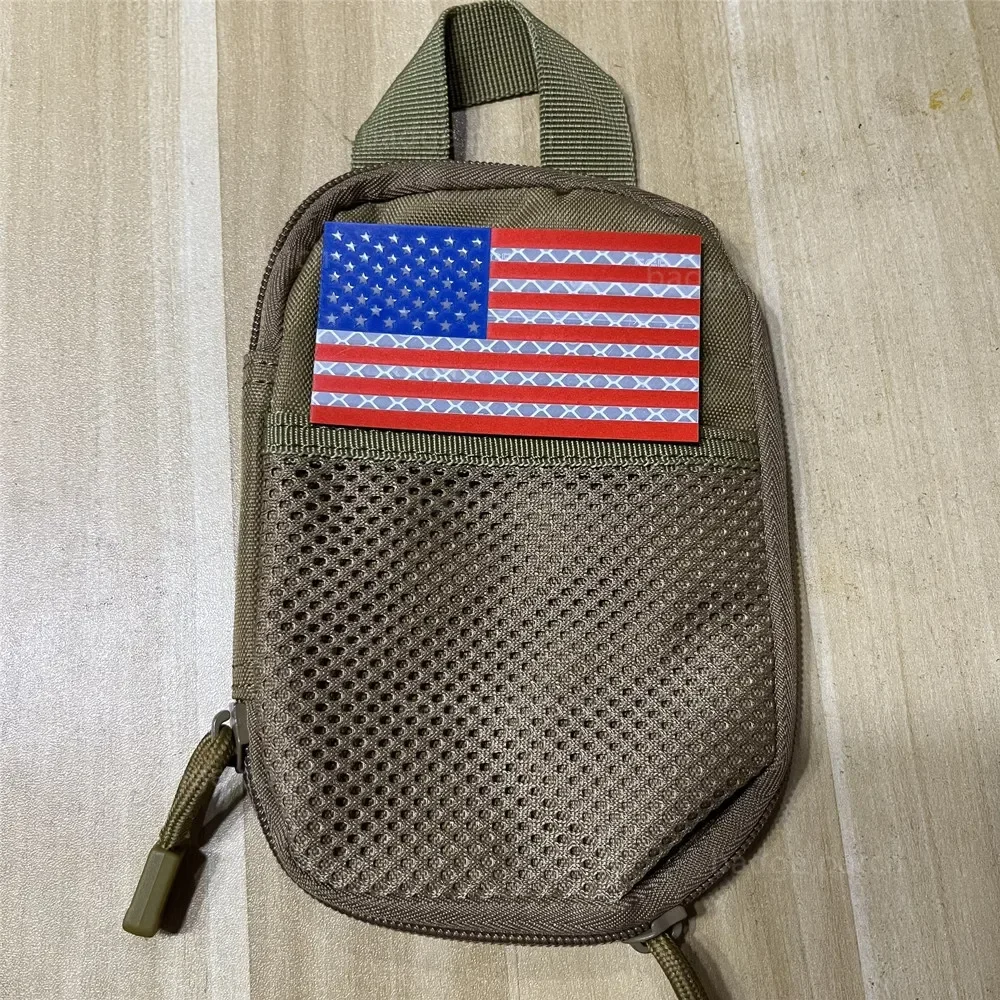 Светоотражающая вдохновляющая нашивка Статуя Свободы с американским флагом 144:1